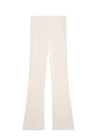 HIGH-RISE WARM FLARE - Pantaloni - beige