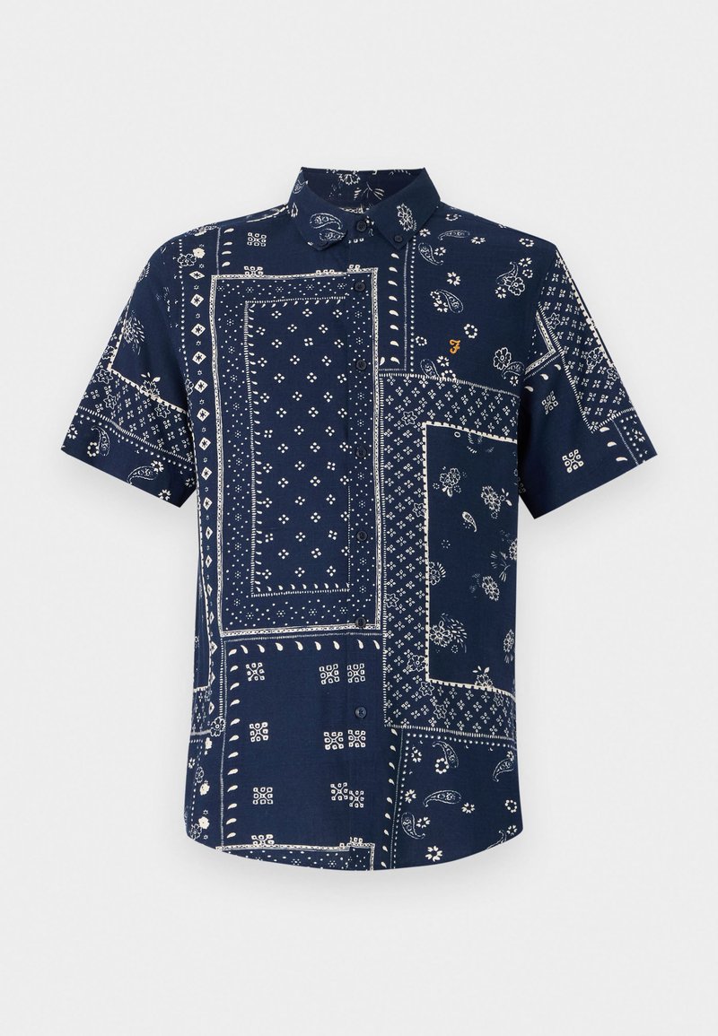 Farah Overhemd donkerblauw