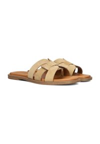 Notre-V Muiltjes - beige camel