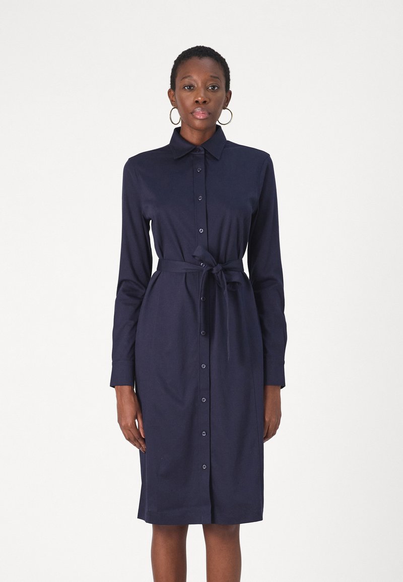 Calvin Klein SHIRT DRESS - Shirt dress - night sky