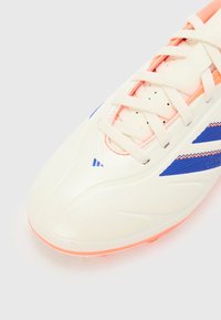 adidas Performance COPA PURE III CLUB UNISEX - Fodboldstøvler til fast underlag - off white/lucid blue/signal coral