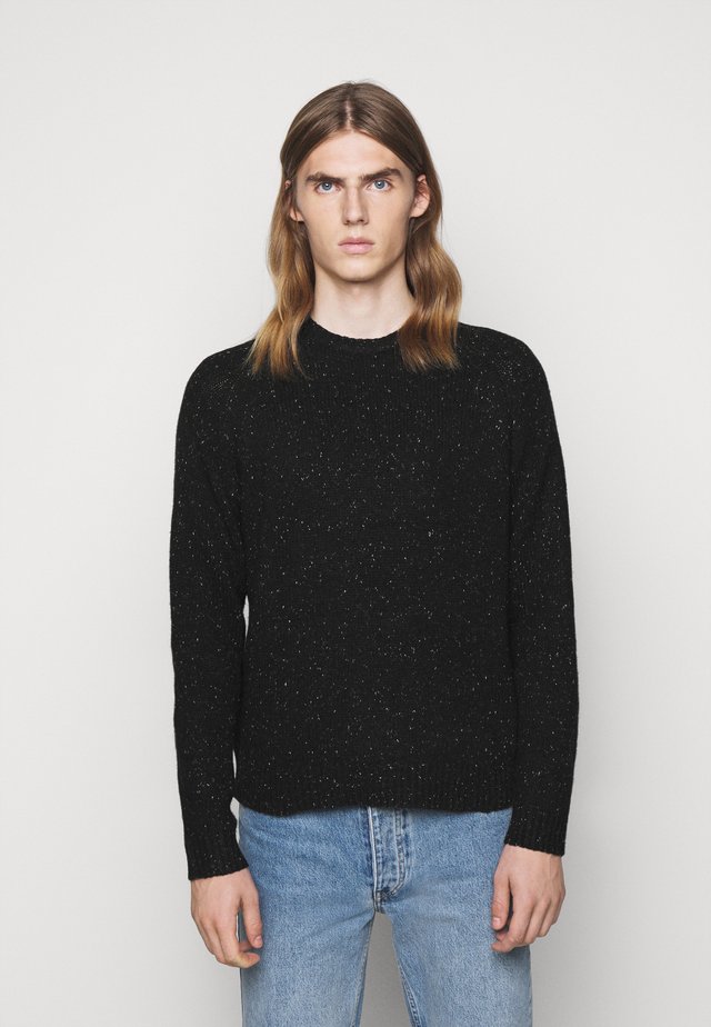 GEORGE - Jersey de punto - black melange