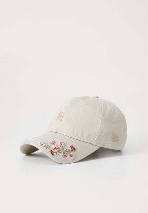 New Era FLORAL VISOR 9TWENTY UNISEX - Pet - beige
