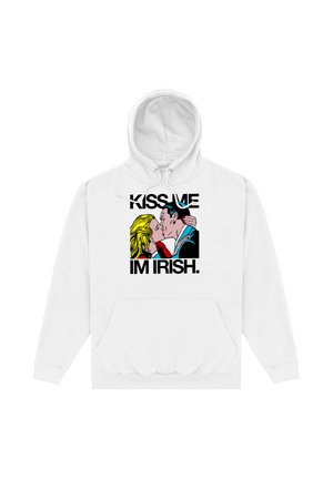 Henry Tiger APOH LONDON KISS ME I M IRISH - Kapuzenpullover - arctic white