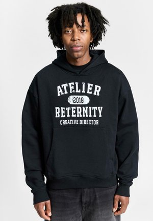 ATELIER EMBLEM - Majica s kapuljačom - black