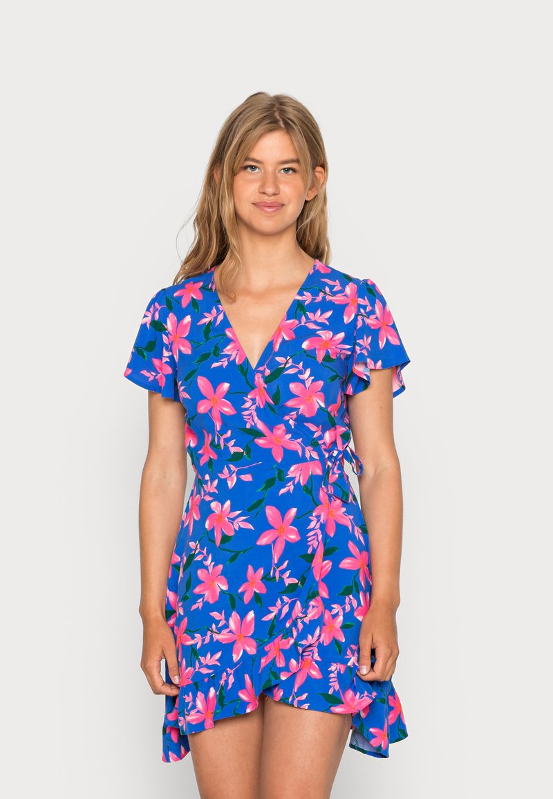 Even&Odd Vestido de dia - blue/pink