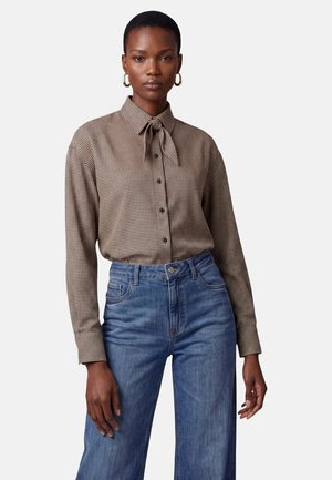 zero, Skjortebluser - beige brown