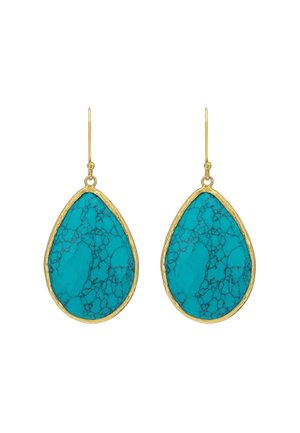 Earrings - blue