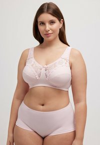 Ulla Popken ENTLASTUNGS - Triangel BH - pink