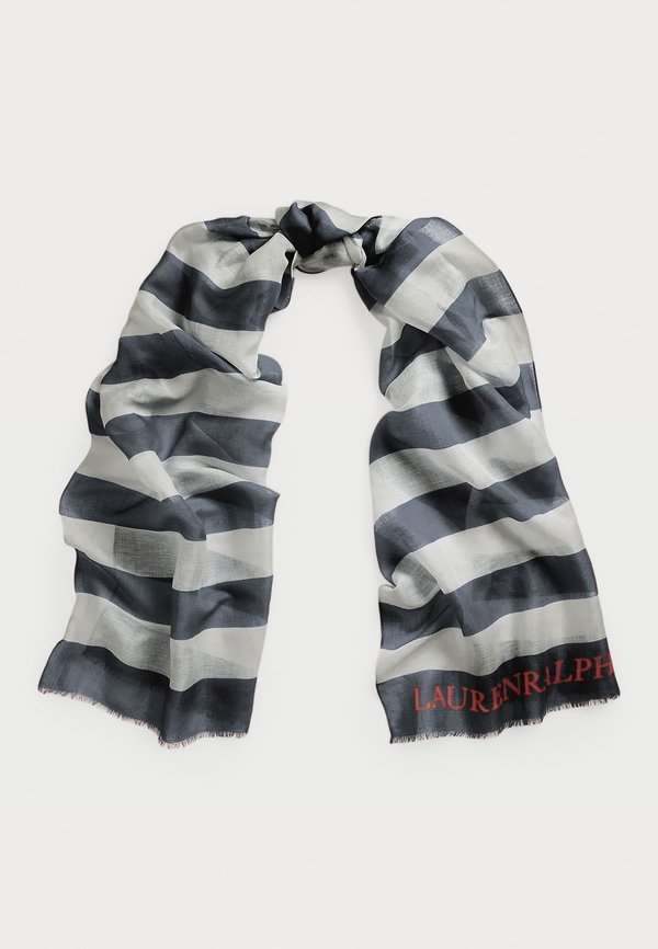 LOGO STRIPED WRAP SCARF - Foulard