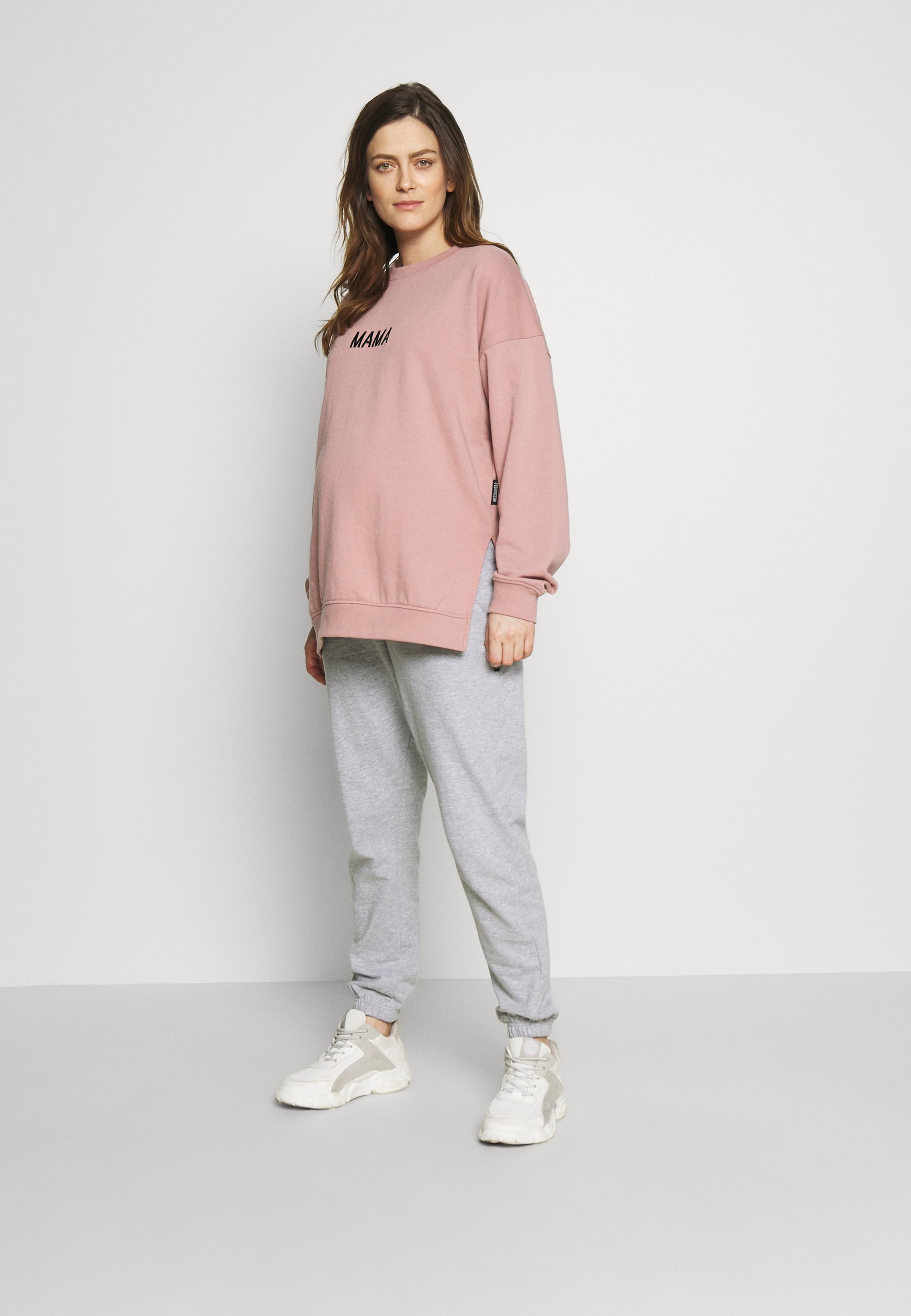Missguided Maternity Pantaloni sportivi - grey marl/grigio - Zalando.it