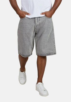 Jack & Jones ALEX COOPER - Denim shorts - grey denim