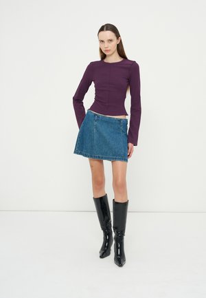 Even&Odd by Zalando, 2 PACK - T-shirt à manches longues - blackberry wine/egret
