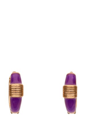 faina Øreringe - rose gold violet