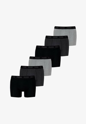 Puma, EVERYDAY 6 PACK - Lange Boxershorts - anthrazit melange