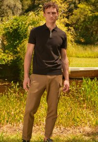Next SHORT SLEEVE REGULAR FIT - Poloshirts - black
