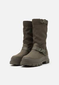 Buffalo ASPHA - Botas con plataforma - khaki