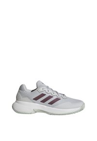 adidas Performance GAMECOURT 2 - Tenisové boty na všechny povrchy - grey one aurora met core white