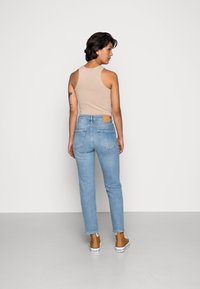 YAS ZEO GIRLFRIEND - Džíny Slim Fit - dark blue