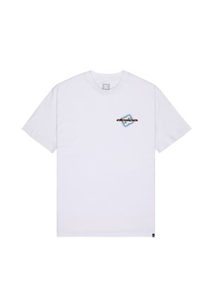 DC Shoes, BLUR MARK - Camiseta estampada - wht white