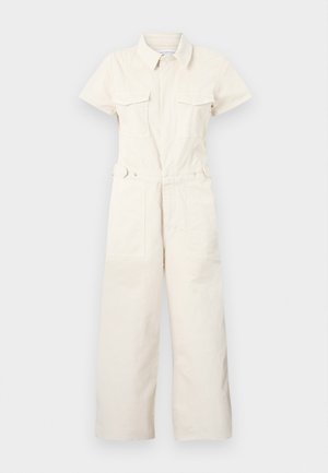 Good American FIT FOR SUCCESS PALAZZO CROPPED  - Buksedragter - ecru