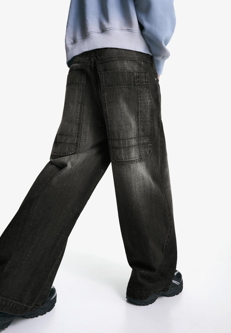 Jeans Straight Pantaloni Larghi Uomo Bershka Bershka Jeans A