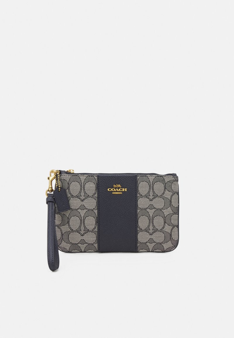 Coach SIGNATURE SMALL WRISTLET Clutch midnight navy/dunkelblau