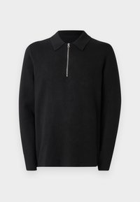 GUNA HALF ZIP - Džemper - black