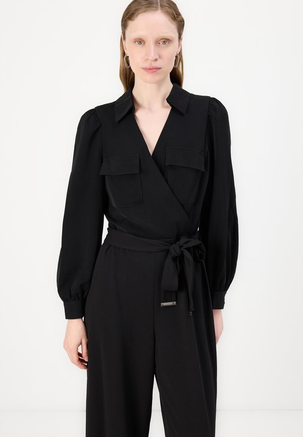 BALLOON SLEEVE WITH COLLAR AND UTILITY POCKETS - Jumpsuit2