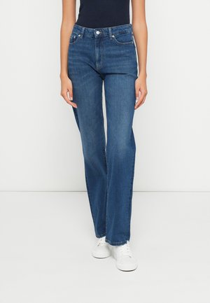 MID RISE - Sirgete säärtega teksad - denim dark