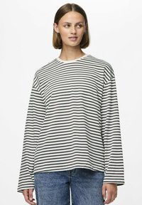 Pieces PCSADIE LS - Camiseta de manga larga - cloud dancer