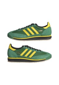 adidas Originals SL 72 RS - Sapatilhas - green   yellow   core black