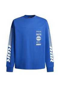 LOGO STACK - Camiseta de manga larga - electric blue