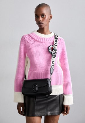 MARC JACOBS THE LARGE CLOVER SHOULDER BAG - Skuldertasker - black