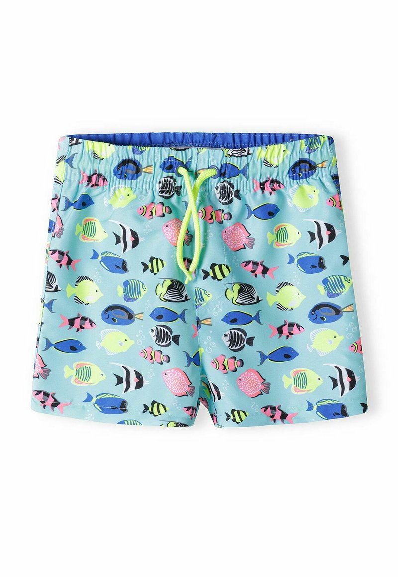 MINOTI ALL OVER PRINT  - Plaukimo šortai - turquoise yellow blue