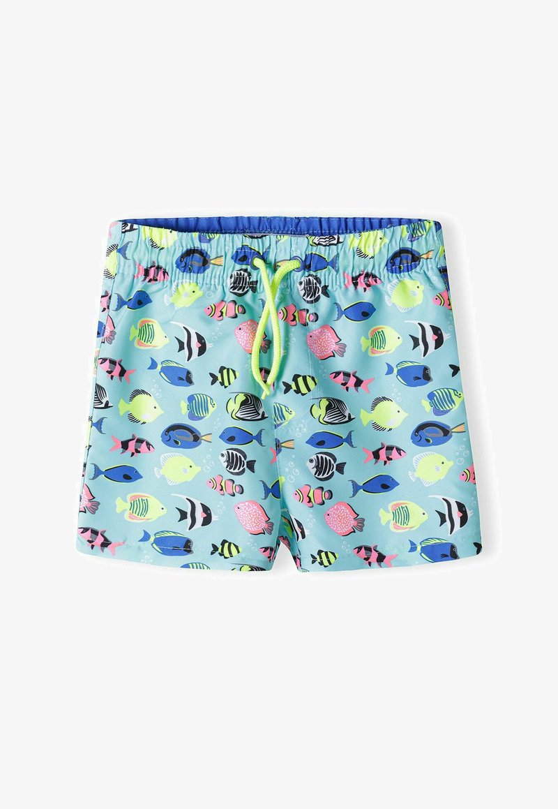 MINOTI ALL OVER PRINT - Plaukimo šortai - turquoise yellow blue