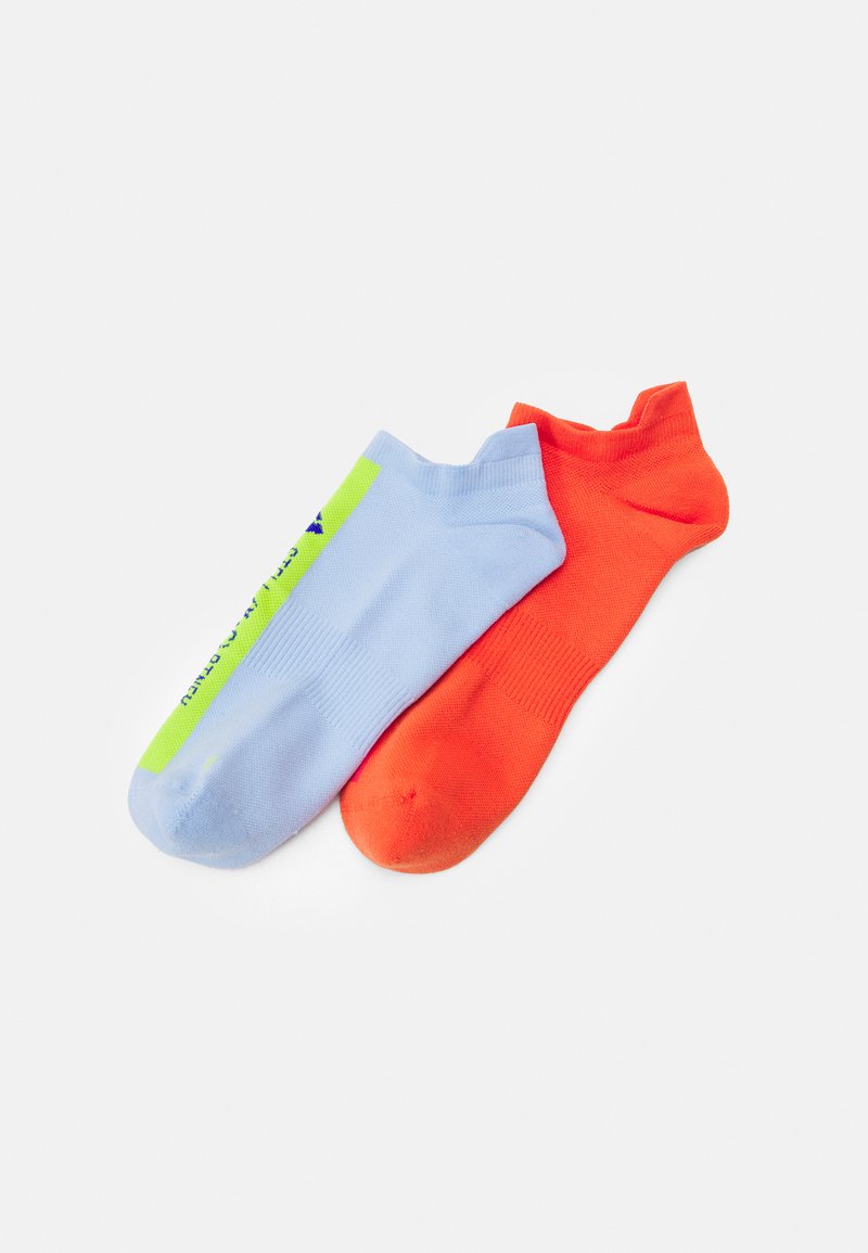 adidas by Stella McCartney SOCKS 2 PACK - Nogavice - glow blue/semi solar slime/semi impact orange/core pink