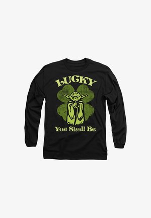 Star Wars, STAR WARS ST PATRICK'S DAY YODA LUCKY - Long sleeved top - black
