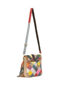 IZIA MESSENGER - Skuldertasker - grey multicolor