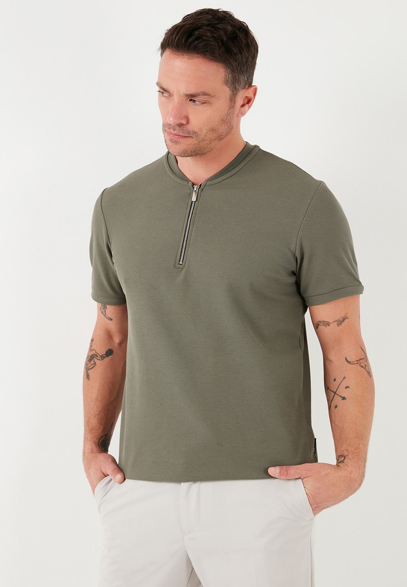 Buratti REGULAR FIT - Polotričko - khaki