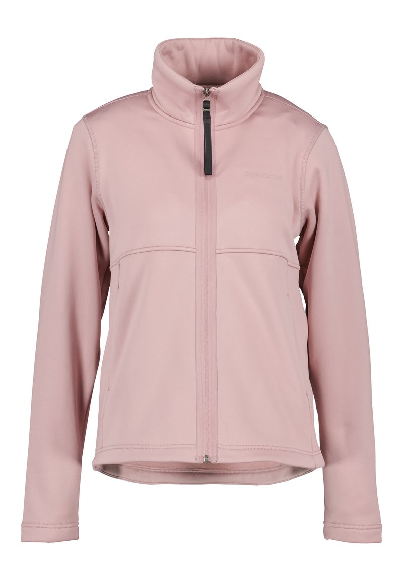 Didriksons Sweater met rits donkerroze Didriksons Sweater met rits donkerroze