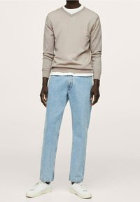 Mango Strickpullover - sand