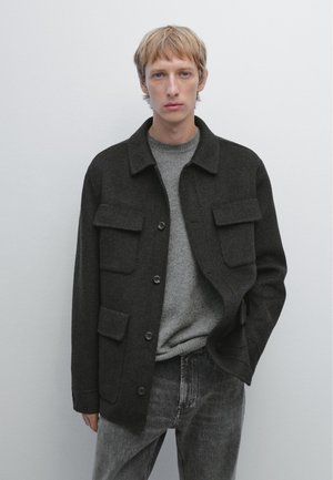 Massimo Dutti WITH POCKETS  - Leichte Jacke - mottled light grey