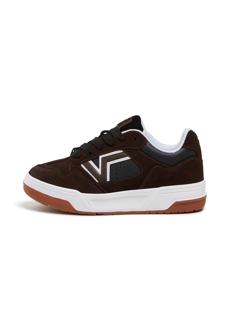 Vans UPLAND - Scarpe skate - brown black