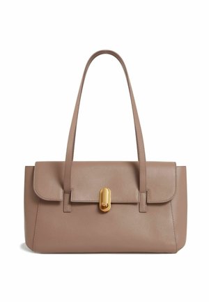 KKIAH SCHULTER 34 CM - Handtasche - taupe