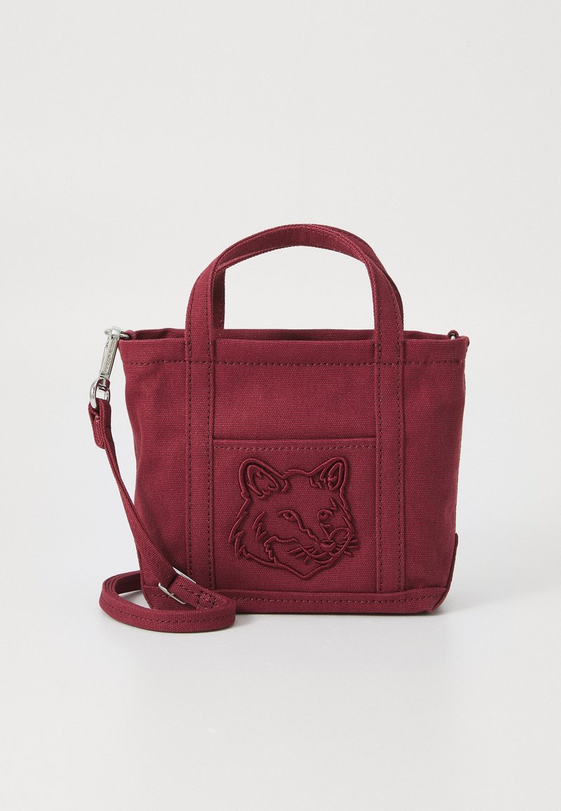 Maison Kitsuné FOX HEAD MINI - Mala de mão - redstar