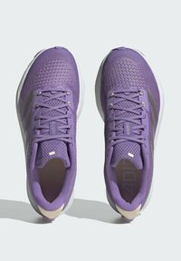 adidas Performance ADIZERO - Road running shoes - violet fusion taupe met bliss orange