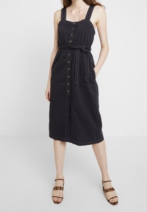 Robe en jean - black denim