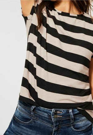 Camiseta estampada - mottled anthracite