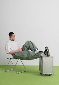 ASICS SportStyle GEL-NYC UNISEX - Sportbačiai - ivory/clay grey